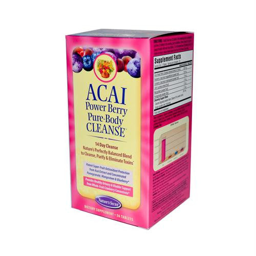 Natures Secret ACAI Power Berry Pure-Body Cleanse - 56 Tablets