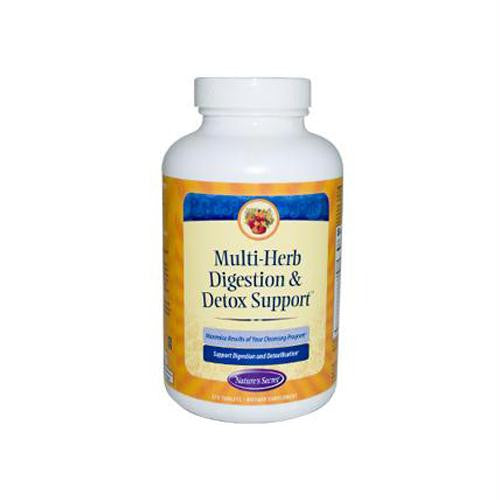 Natures Secret Multi-Herb Digestion and Detox Support - 275 Tablets