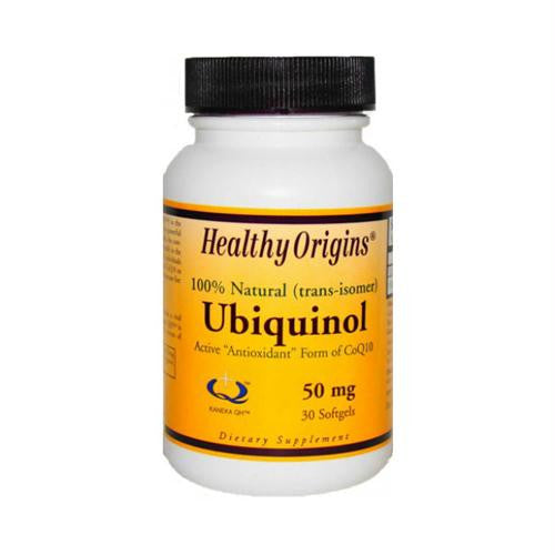 Healthy Origins Ubiquinol - 50 Mg - 30 Softgels