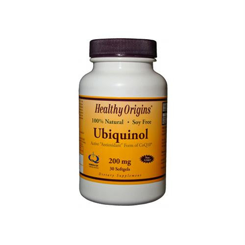 Healthy Origins Ubiquinol 200 Mg - 30 Softgels