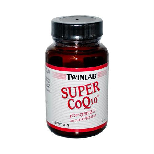 Twinlab Super CoQ10 - 50 mg - 60 Capsules