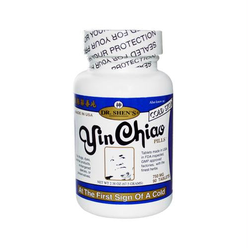 Dr. Shens Colds and Flu Yin Chiao - 750 mg - 90 Tablets