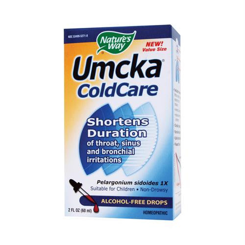 Natures Way Umcka ColdCare Alcohol-Free Drops - 2 fl oz