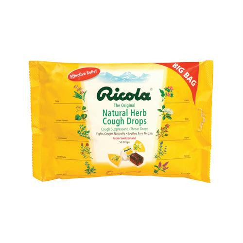 Ricola Cough Drops Original Herb Case of 12 50 Pack — Birds Eye