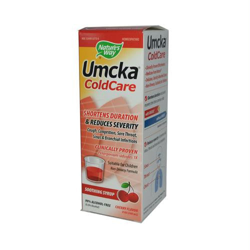 Natures Way Umcka ColdCare Syrup Cherry - 8 fl oz