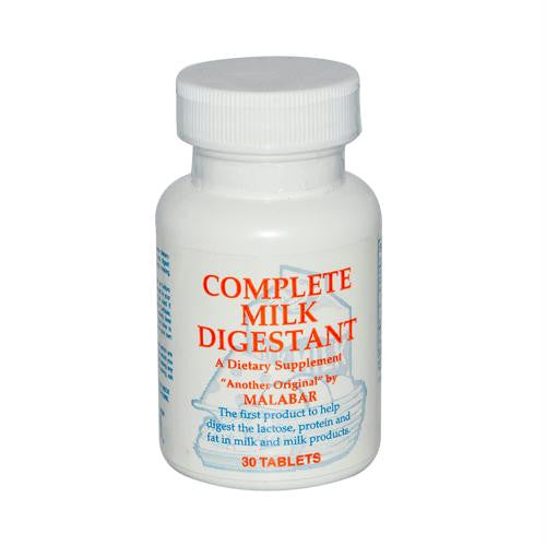 Malabar Complete Milk Digestant - 30 Tablets