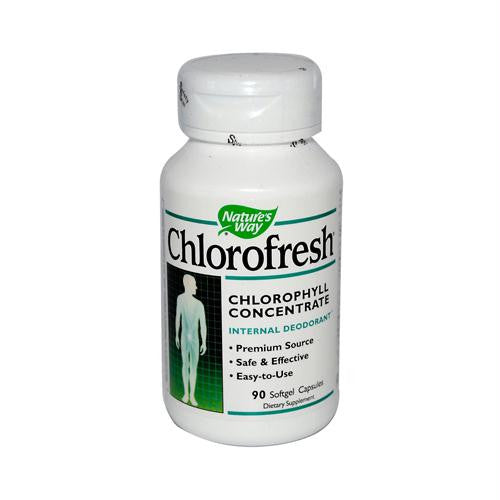 Natures Way Chlorofresh - 90 Softgels