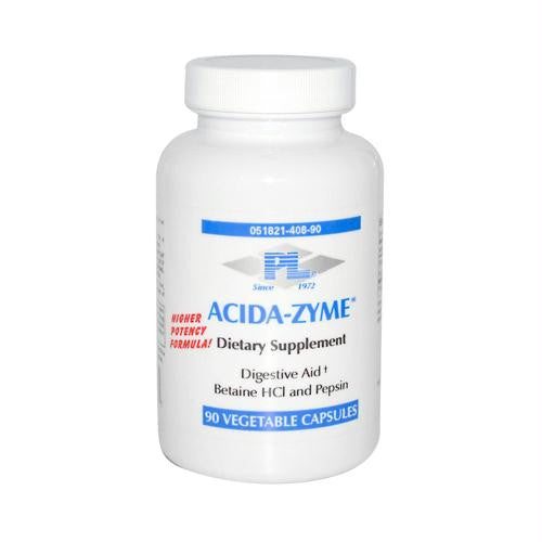 Progressive Laboratories Acida-Zyme Dietary Supplement - 90 Capsules