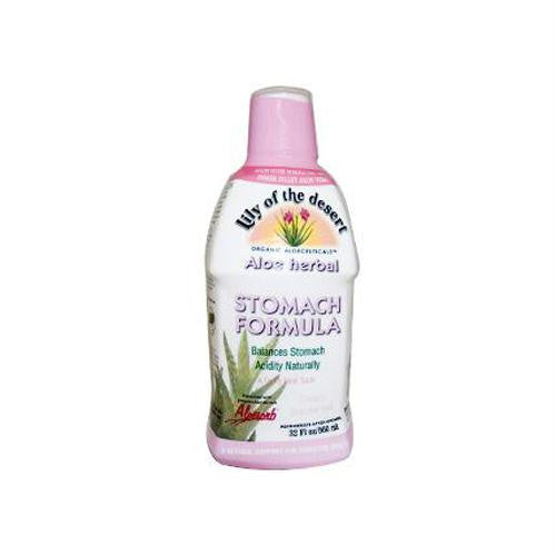 Lily of the Desert Aloe Herbal Stomach Formula Fresh Mint - 32 fl oz