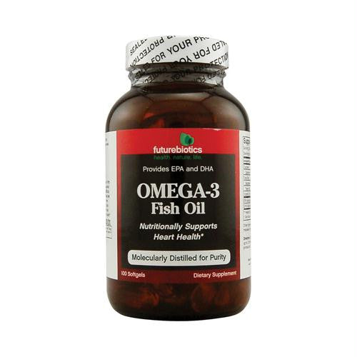 FutureBiotics Omega-3 Fish Oil - 100 Softgels