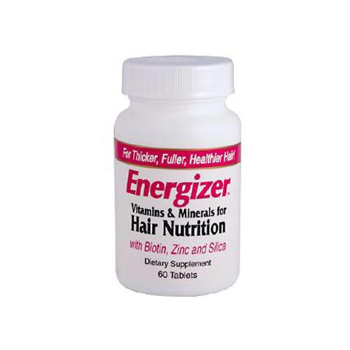 Hobe Labs Energizer Vitamins and Minerals for Hair Nutrition - 60 Tablets