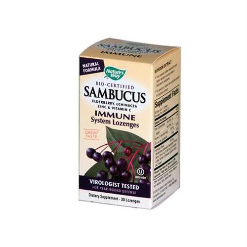 Natures Way Sambucus Immune Lozenges - 30 Lozenges