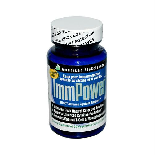 American Bio-Sciences ImmPower AHCC - 500 mg - 30 Capsules