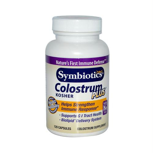 Symbiotics Colostrum Plus Kosher - 120 Capsules