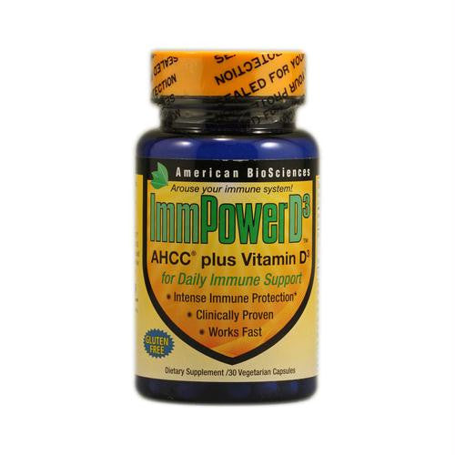 American Bio-Sciences ImmPowerD3 - 30 Vegetarian Capsules