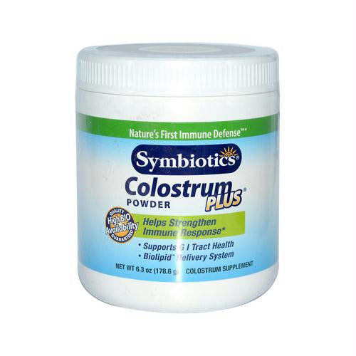 Symbiotics Colostrum Plus Powder - 6.3 oz