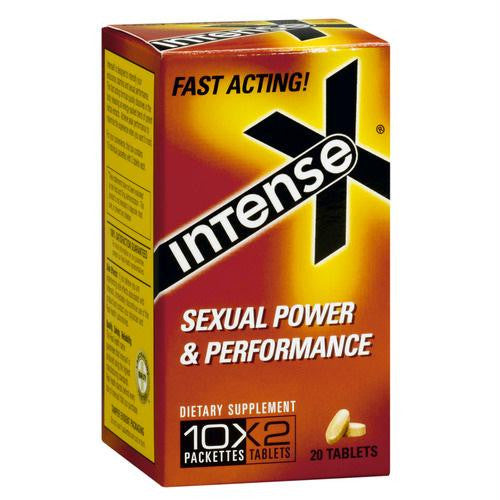 Real Health IntenseX Sexual Energy Booster - 20 Tablets