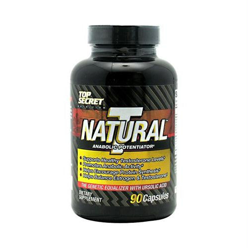 Top Secret Nutrition Natural T Testosterone Booster - 90 Caps