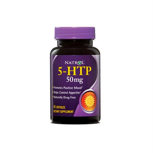 Natrol 5-HTP - 50 mg - 45 Capsules