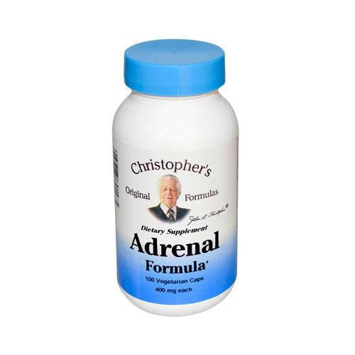 Dr. Christophers Formulas Adrenal Formula - 400 mg - 100 Caps