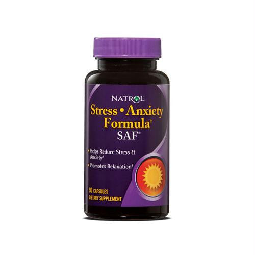 Natrol SAF Stress and Anxiety Formula - 90 Capsules