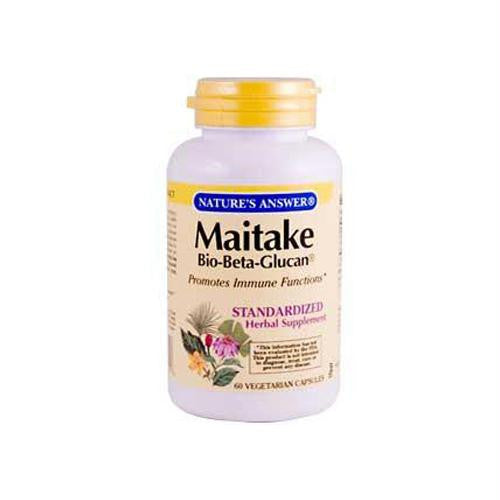 Natures Answer Maitake Bio-Beta-Glucan - 60 Vegetarian Capsules