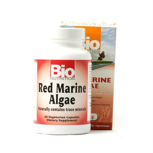 Bio Nutrition Red Marine Algae - 1000 mg - 60 Vegetarian Capsules