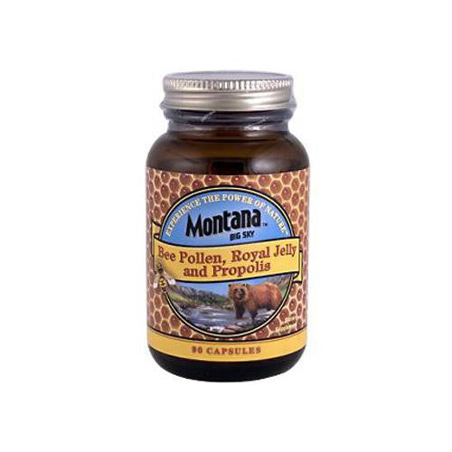 Montana Bee Pollen Royal Jelly and Propolis - 90 Capsules