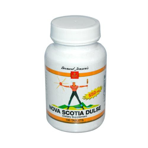 Bernard Jensen Dulse Nova Scotia - 550 mg - 100 Tablets