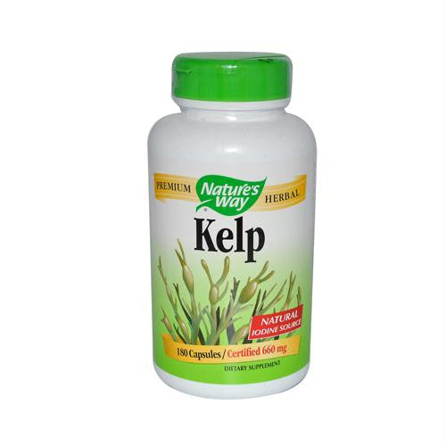 Natures Way Kelp - 180 Capsules