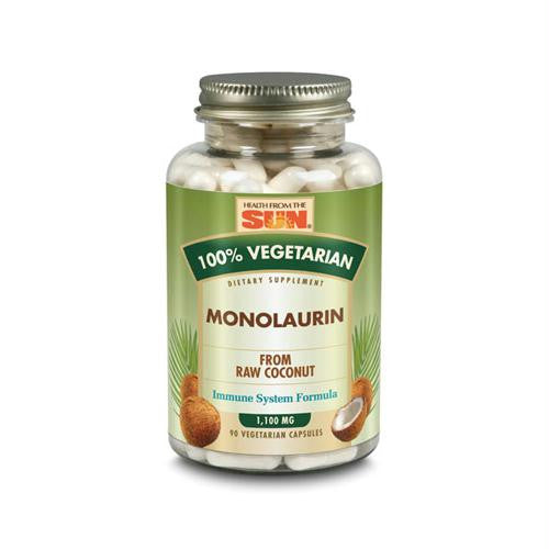 Health From The Sun Monolaurin - 100 Percent Vegetarian - 90 Vcaps