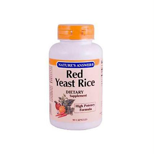 Natures Answer Red Yeast Rice - 90 Vegetarian Capsules