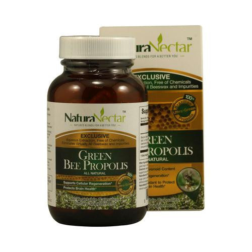 NaturaNectar Green Bee Propolis - 60 Capsules