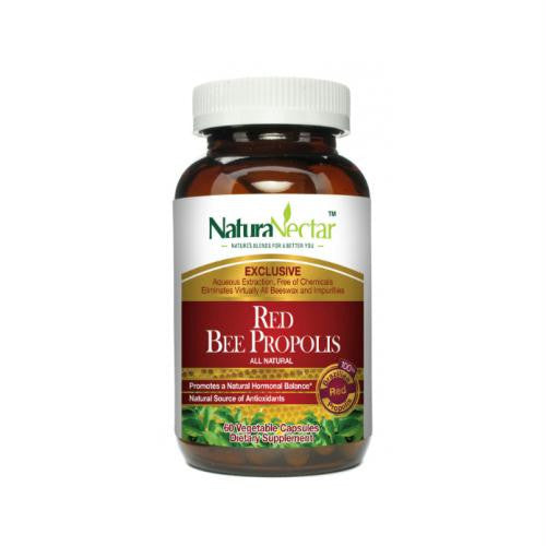 NaturaNectar Red Bee Propolis - 60 Caps