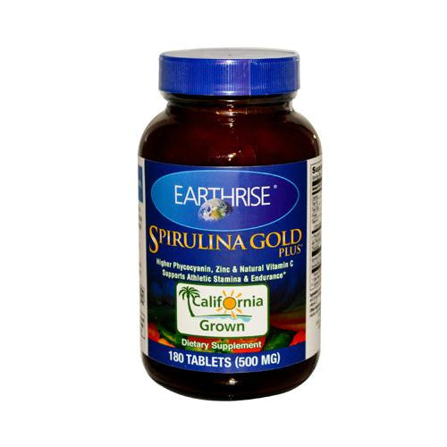 Earthrise Spirulina Gold Plus - 180 Tablets