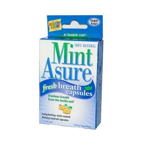 Rainbow Light Mint Asure Fresh Breath Capsules - 75 Capsules