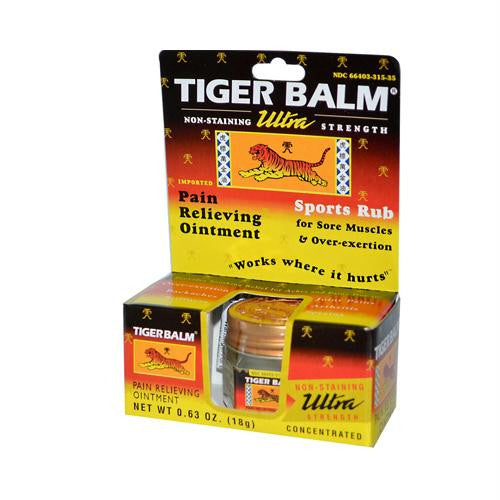 Tiger Balm Ultra Strength Pain Relieving Ointment - 0.63 oz