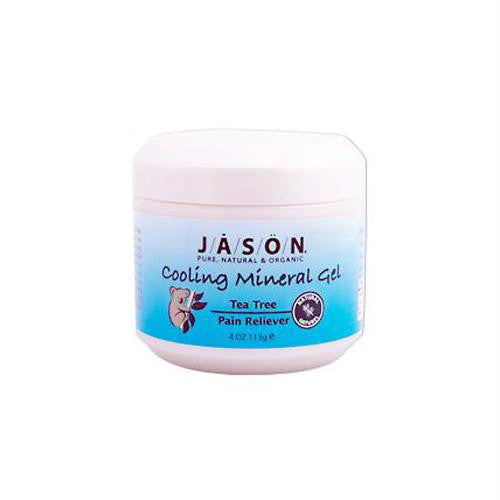 Jason Pure Natural Muscle Pain Therapy Cooling Minerals and Tea Tree - 4 oz