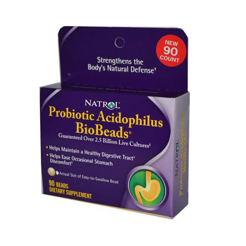 Natrol Probiotic Acidophilus BioBeads - 90 Beads