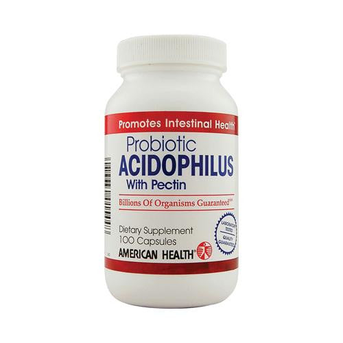 American Health Probiotic Acidophilus with Pectin - 100 Capsules ...