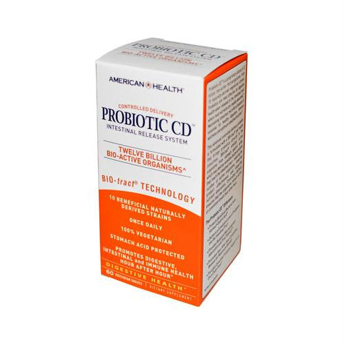 American Health Probiotic CD Intestinal Release System - 60 Vtablets