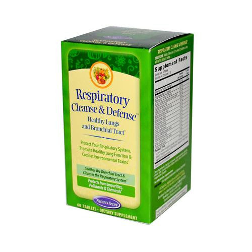 Natures Secret Respiratory Cleanse and Defense - 60 Tablets