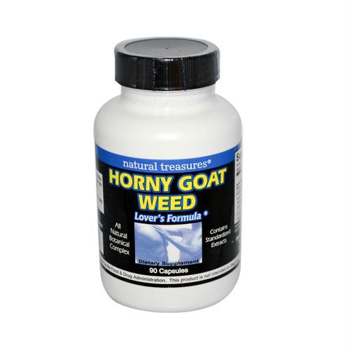 B.N.G. Natural Treasures Horny Goat Weed - 90 Capsules