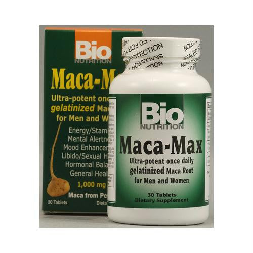 Bio Nutrition Maca-Max - 1000 mg - 30 Tablets