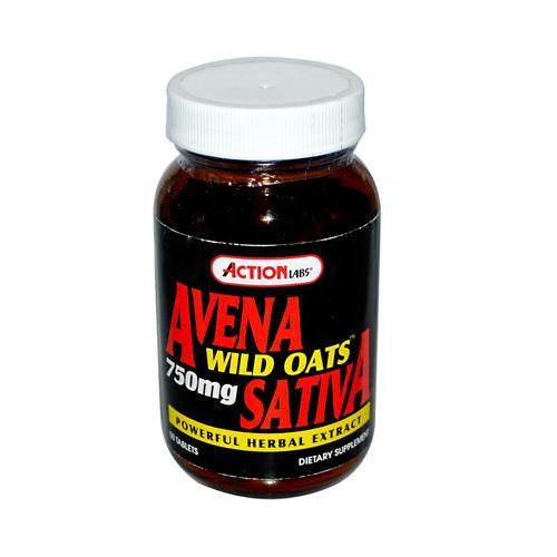 Action Labs Avena Sativa Wild Oats - 750 mg - 50 Tablets