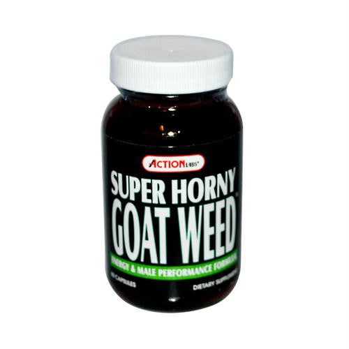 Action Labs Super Horny Goat Weed - 60 Capsules