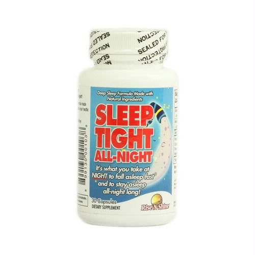 Rise-N-Shine Sleep Tight All Night - 30 Capsules