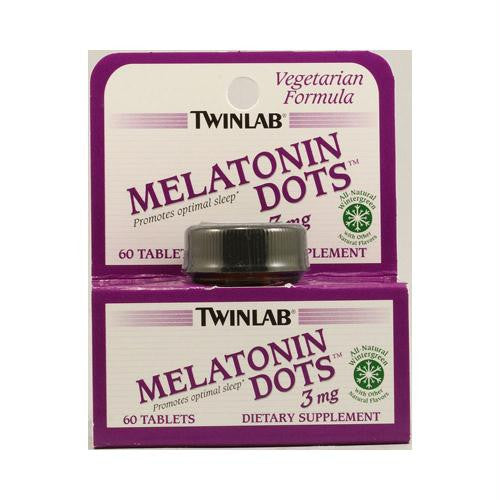 Twinlab Melatonin Dots Wintergreen - 3 mg - 60 Tablets