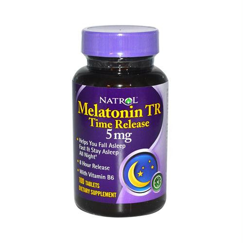 Natrol Melatonin Time Release - 5 mg - 100 Tablets