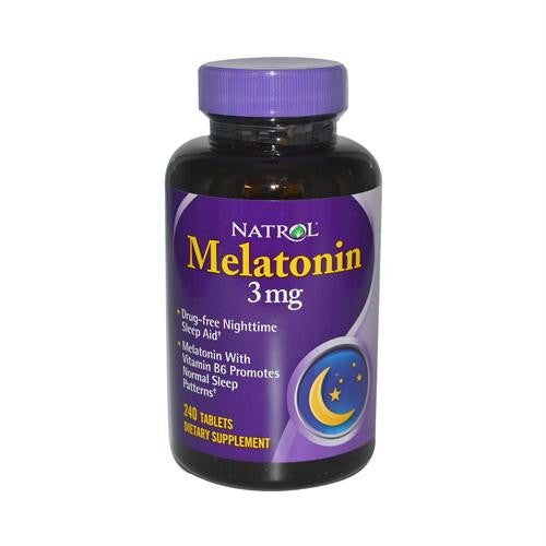 Natrol Melatonin - 3 mg - 240 Tablets